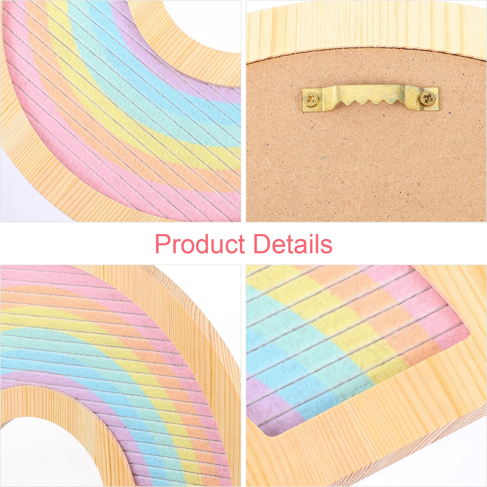 

1Set Felt Letter Board Decorative Message Board DIY Letters Classic Rustic Wood Frame Flexible Display Home DIY Letter Boards