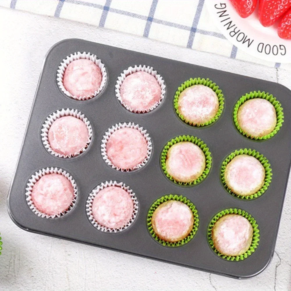 500/1000PCS Mini Colorful Chocolate Paper Cake Cupcake Liner Baking Muffin Box Cup Case Party Tray Cake Mold Decorating Tools