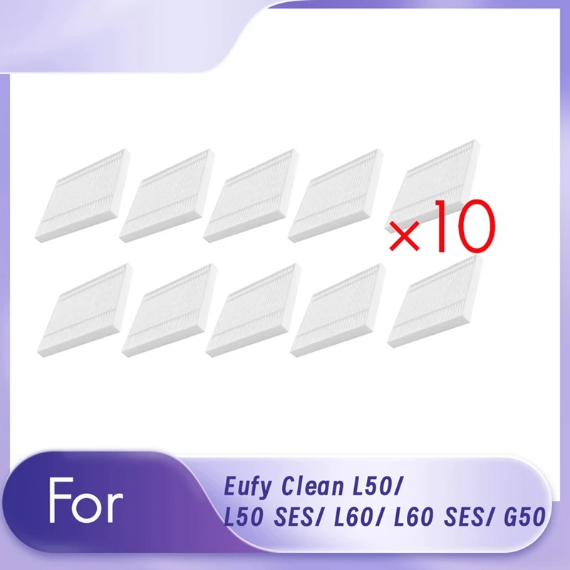 ABWM-10 PCS Filtr do odkurzacza Eufy Clean L50/ L50 SES/ L60/ L60 SES/ G50 Akcesoria Części zamienne