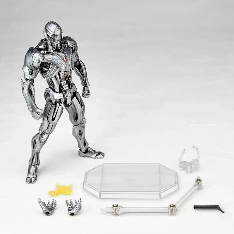 

16cm Ultron Action Figure Kaiyodo Amazing Avengers Anime Figurine Pvc Models Customized Gifts Soilder Statue Collectible Gifts
