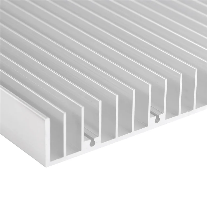 Dispositivo di raffreddamento LED con dissipatore di calore in alluminio premium ABNM per luci LED ad alta potenza, 300X140x20mm