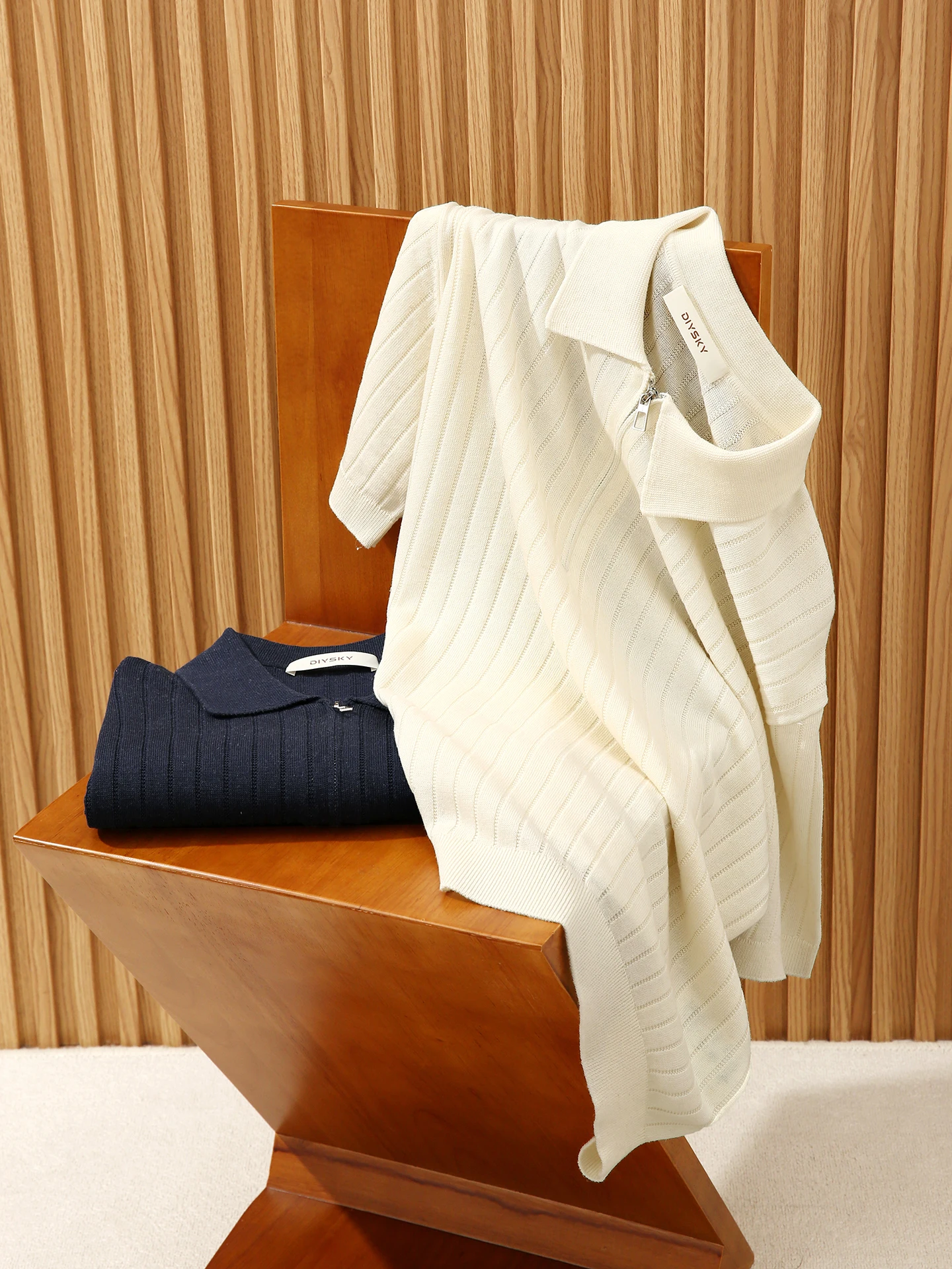 

Italian High-End Mélange Linen Short Sleeve Shirt Men's Business Minimalist Style Flip Collar Summer Fashion Citywalk