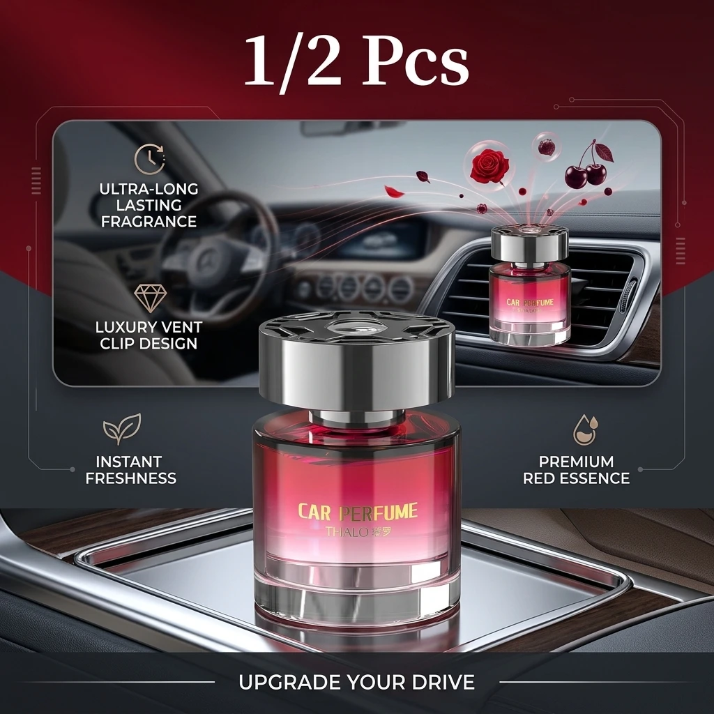 1/2Pcs Car-suspended Fragrance Men's High-end Style Car Perfume Car Aromatherapy Air Freshen Car Perfume Aroma Diffuser