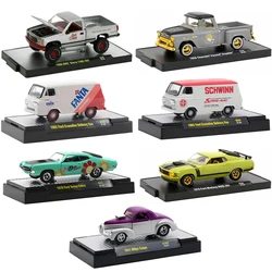 1:64 M2 Machines Toys Alloy Car Model 1/64 Diecast Vehicle Toy Models Kids Gifts Replica Cars Collection Pickup For Hotwheels