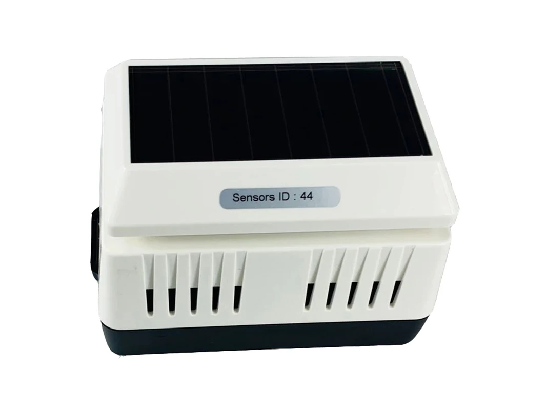 Misol// PM2.5 air quality tester monitor wireless, with indoor temperature and humidity, solar powered