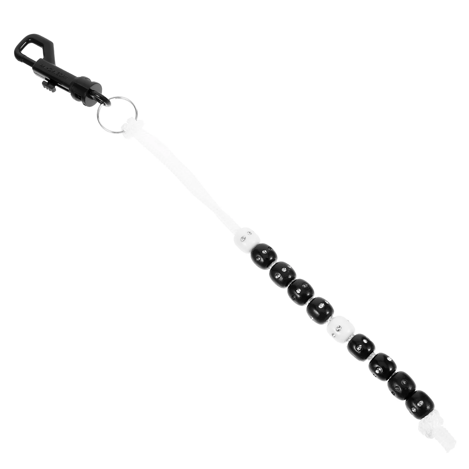 

Beaded Golf Score Counter Chain with Portable Buckle Design for Convenient Carrying Golfing Scoring Keeper Gift Idea