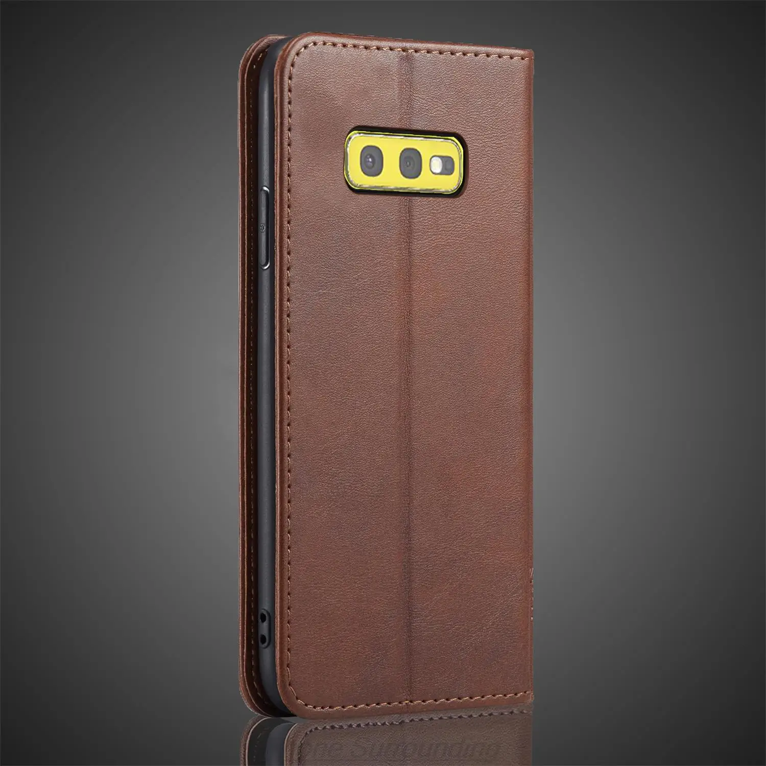 Leather Case for Samsung Galaxy S10E 5.8" Card Holder Holster Magnetic Attraction Cover Wallet Flip Case Capa Fundas Coque view 4