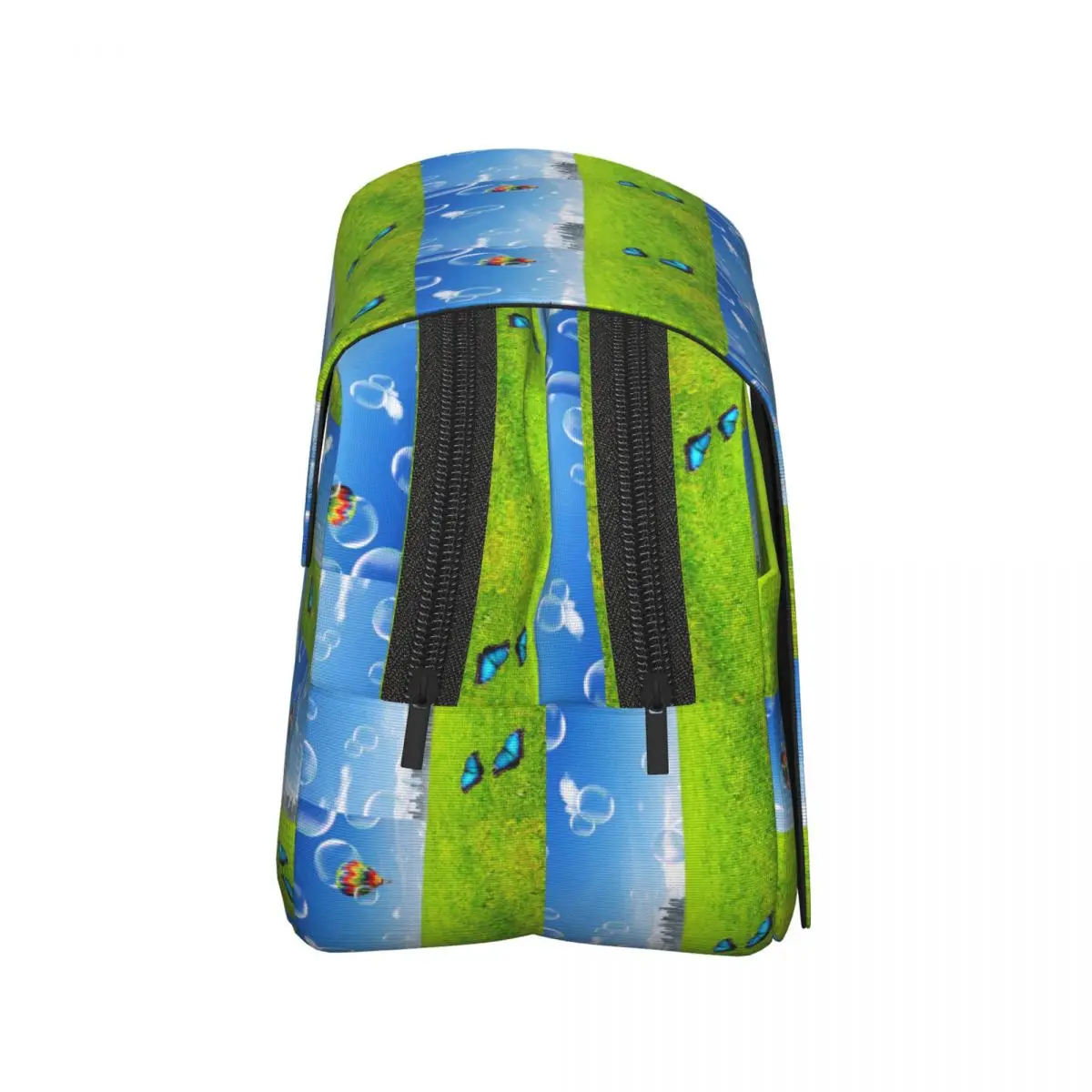 Frutiger Aero Pencil Case Pencil Pouch Hard Shell Leather Big Capacity Pen Box Pencil Bag for Boy Girl School