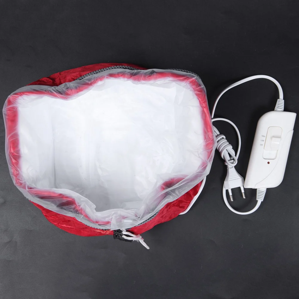 

A55X-2X Hair Mask Thermal Heating Temperature Controlling AC100-240V All Types Electric Hair Steamer Eu Plug