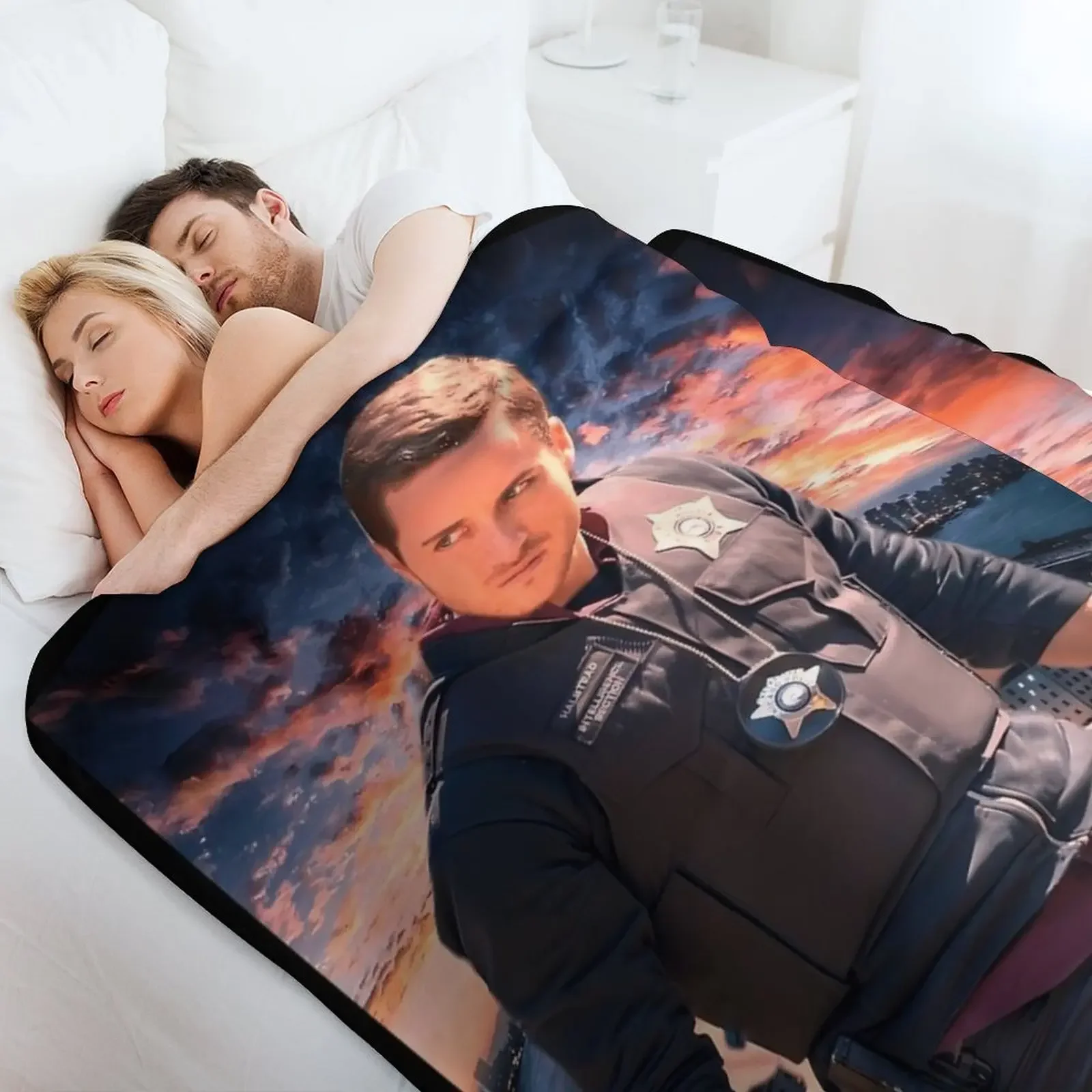 Jesse Lee Soffer manta personalizada decorativa de verão manta fina