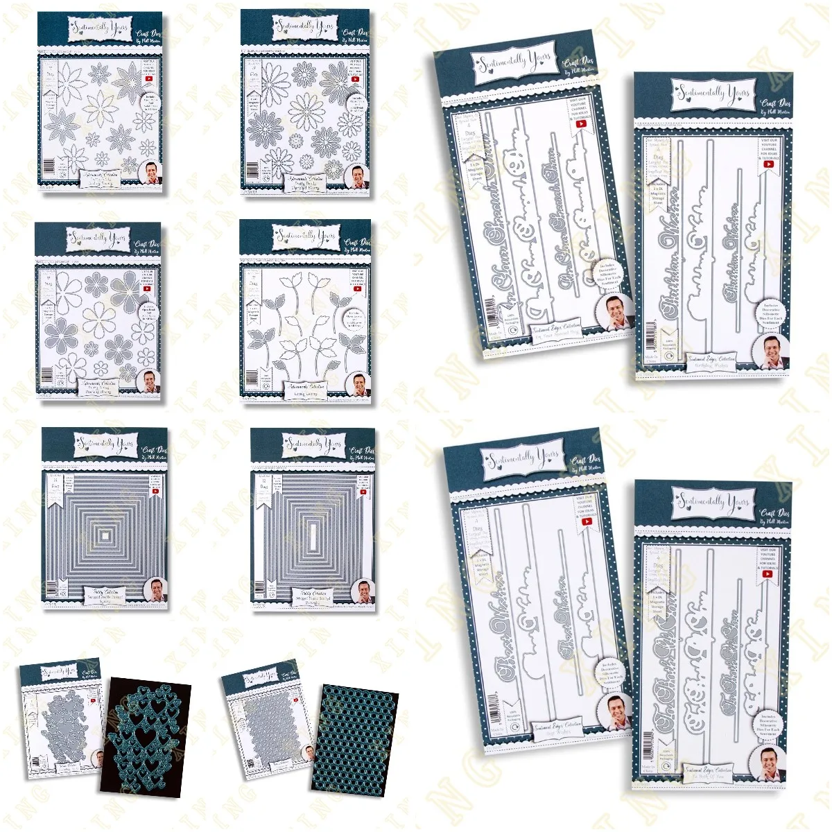 August 2026 New Sentimentally Yours Numbers A5 Stamps Cutting Dies for Scrapbooking Journal Handmade Card Making DIY Craft