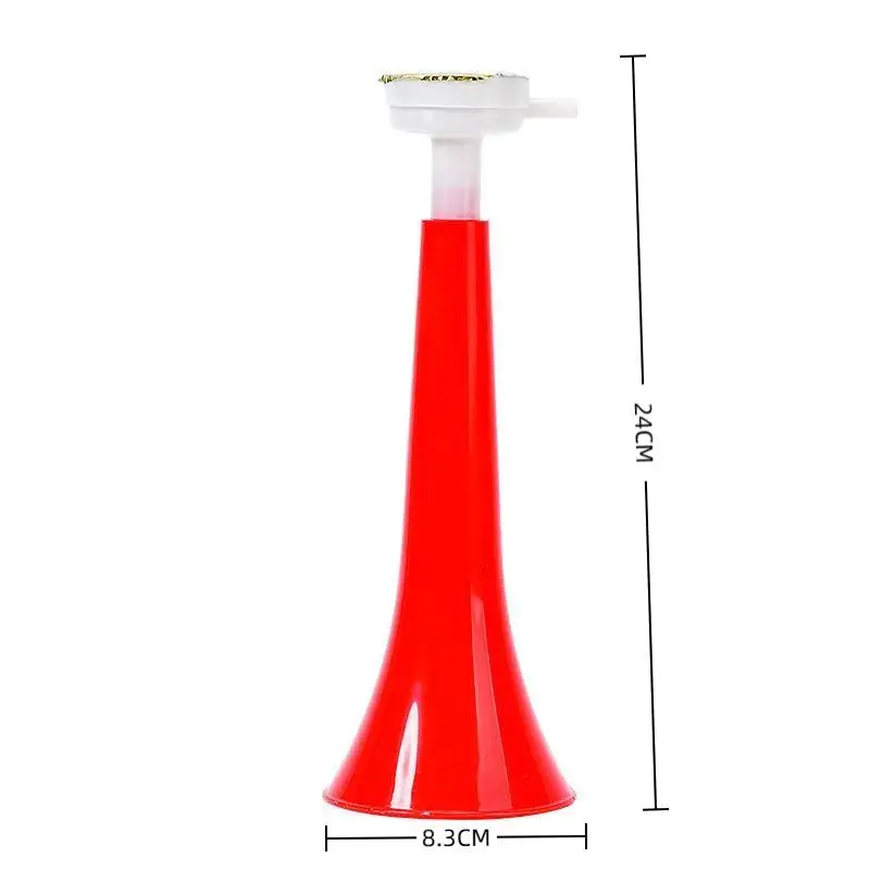 2/5PCS Sports Cheering Horn Lightweight Portable Vuvuzela Trumpet for Soccer Games School Sports Meet