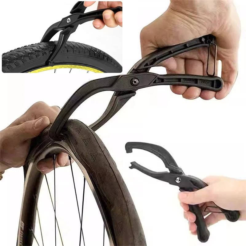 Bicycle Tire Levers Tire Pliers Tyre Remover Clamp Mountain Bike Wheel Repair Tool Bead Jack Road