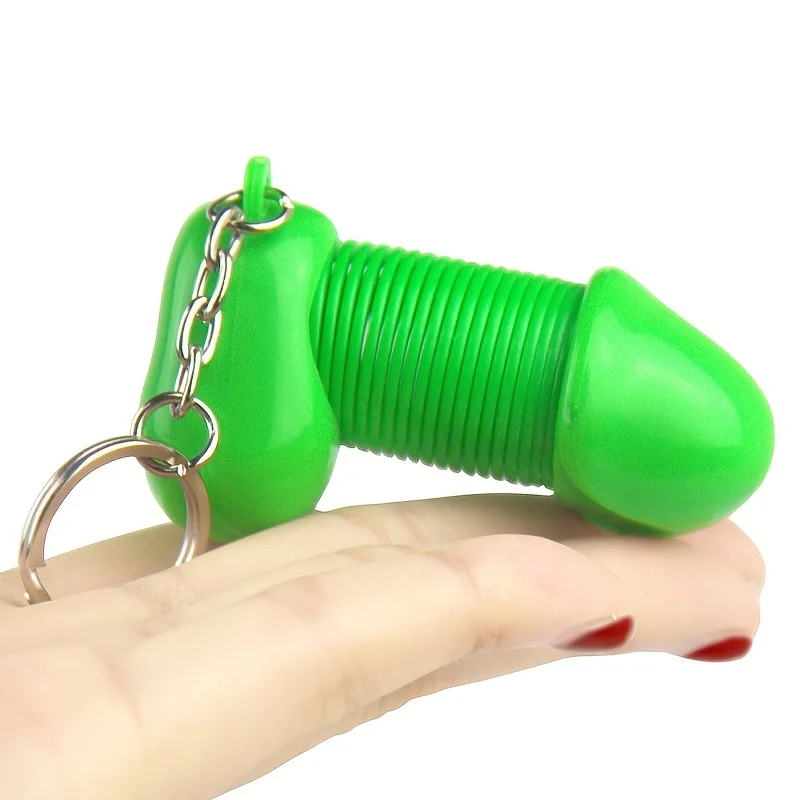 1 قطعة ألعاب الجنس الكبار الرجال القضيب لطيف مفتاح سلسلة الزينة ، الذكور الجهاز مفتاح سلسلة هدية مثيرة #1