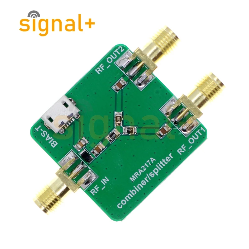 DC-3GHz High Quality Combiner/Divider 50 Ohm SDR Radio Splitter One Divided by Two Splitter Replacement Parts for SDR Radio