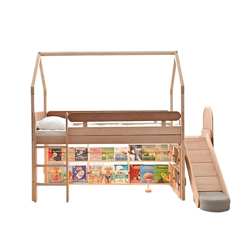 

Any door picture book rack children's solid wood bookshelf adjustable multi-layer storage cabinet floor storage