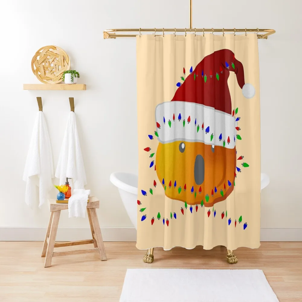 

Christmas Fried Bun (Mantou) Shower Curtain Bathroom Box In The Bathroom For Shower Accessories For Shower And Services Curtain
