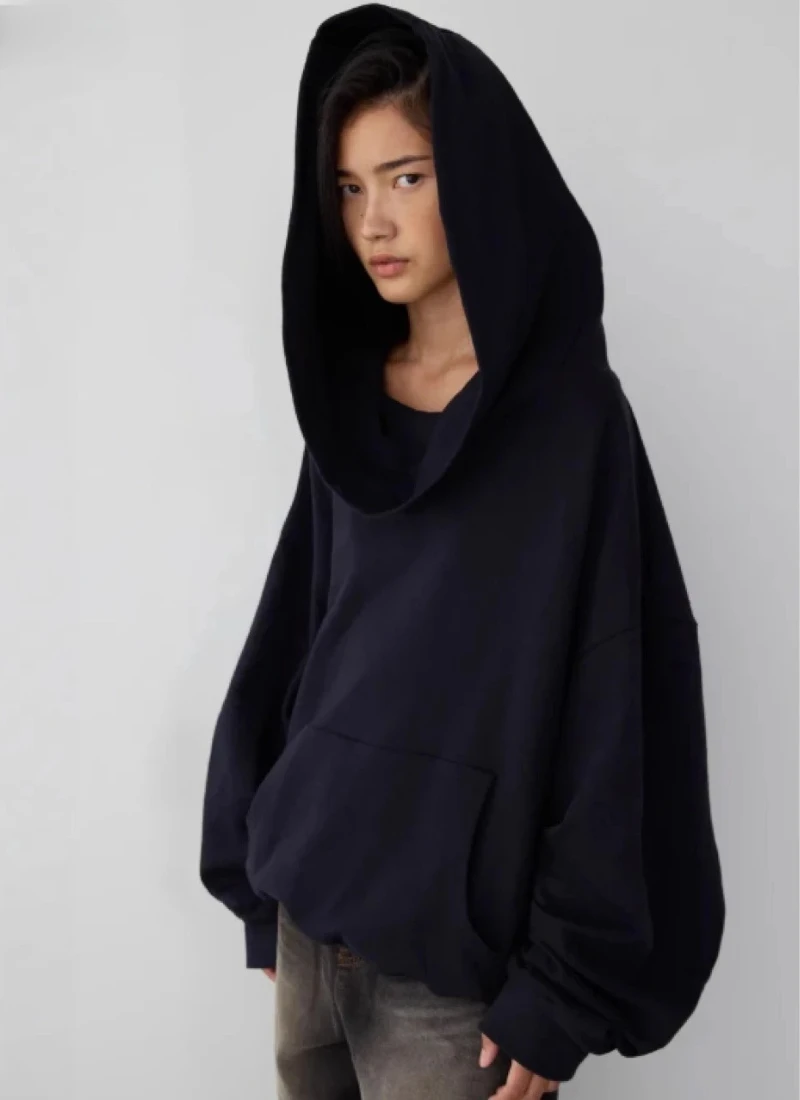 

2025 Flame Integrated Velvet Hoodie 2025 Autumn New Product American Casual Short Hoodie