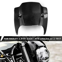 Carbon Fiber Windshield Front Headlight Cover Fairing for Harley V ROD VROD V-ROD VRSCDX Night Rod Special 2012-2017 2014 2015