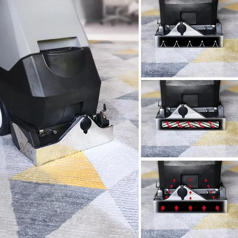 

Профессиональная стиральная машина для очистки ковров Коммерческая сверхмощная вакуумная машина для чистки ковров