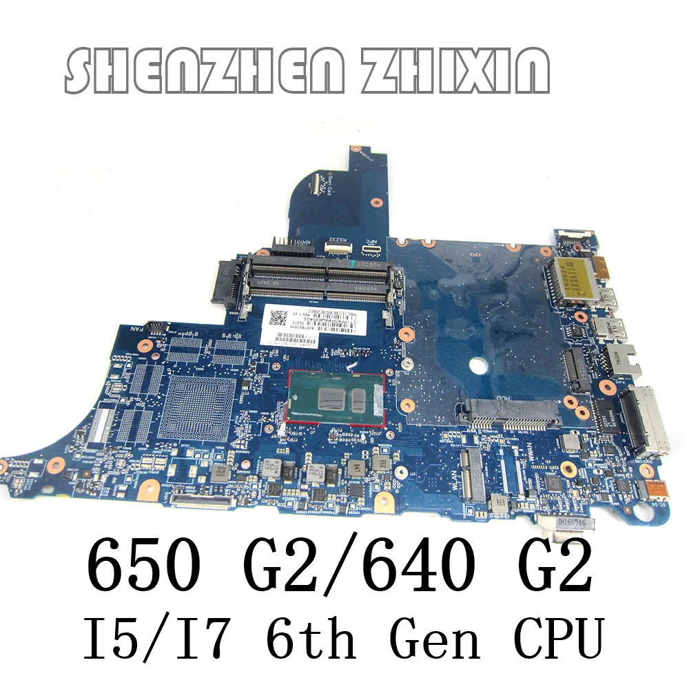 

Материнская плата для ноутбука HP ProBook 640 G2 650 G2 с I5-6200U/I7-6600U CPU 840716-601 840717-601 6050A2723701, материнская плата