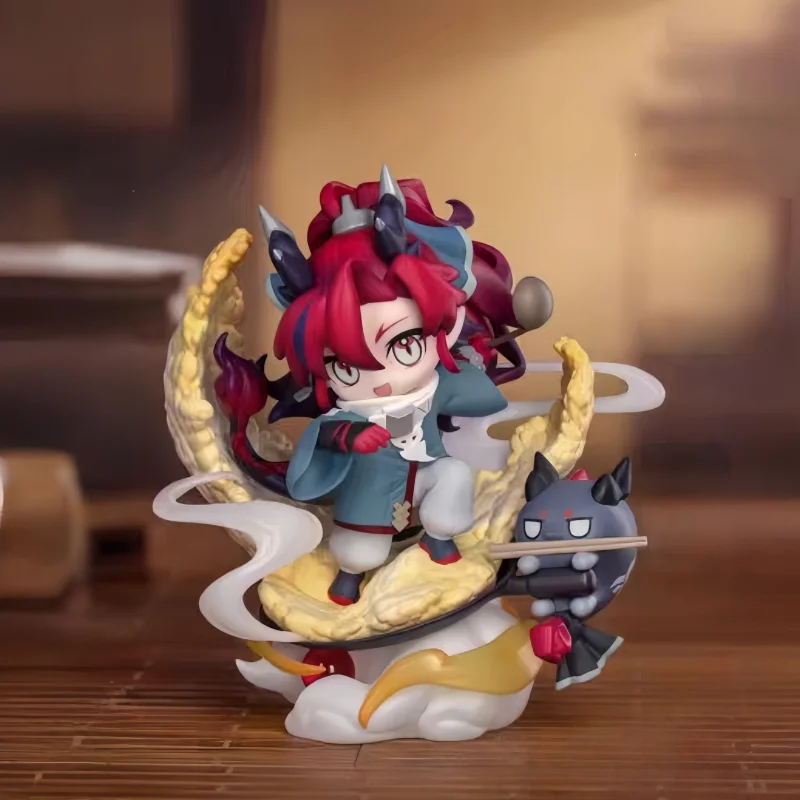 

Arknights Chibi Yu Figure Q Version Exquisite Anime Action Figure Game Collectible Statue Desktop Decor Gift Series Ornaments