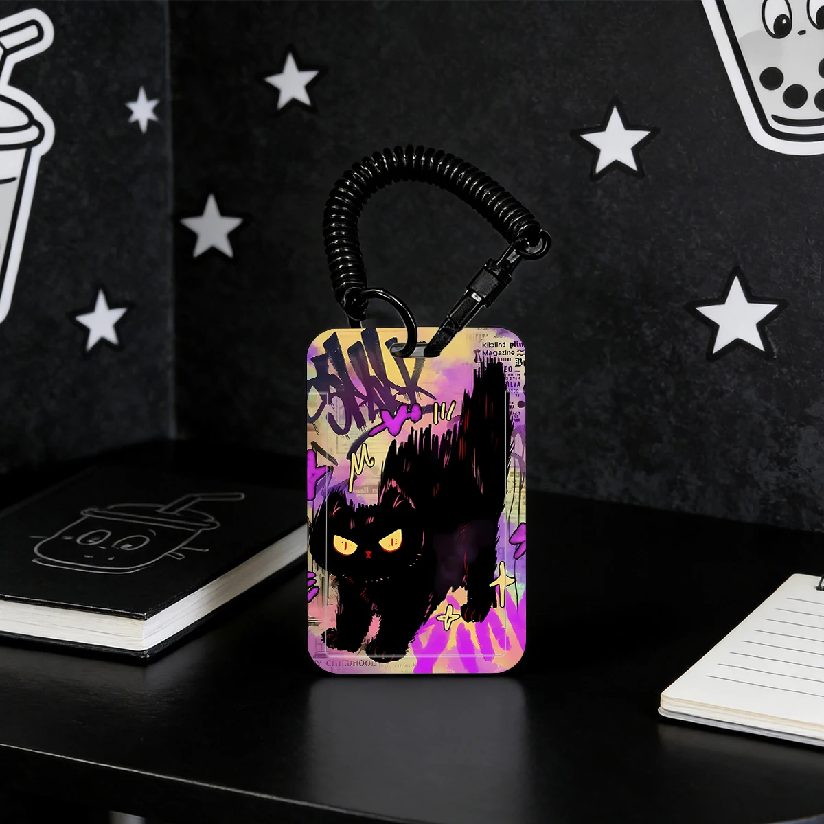 Card Sleeve for Kpop Photocard Holder Student Bus/Meal Card Protection Case Pendant Keychain Credential Badge Holder