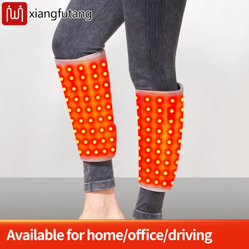 

Red Light Electric Heating Calf Support Vibration Massager Eases Pain Fatigue Injury Muscle Relaxation Physiotherapy