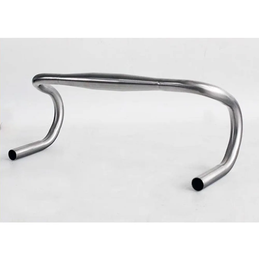 GR9 Titanium Alloy Mountain Bike Handlebar, Road Bicycle Drop Bar 31.8mm, 400mm