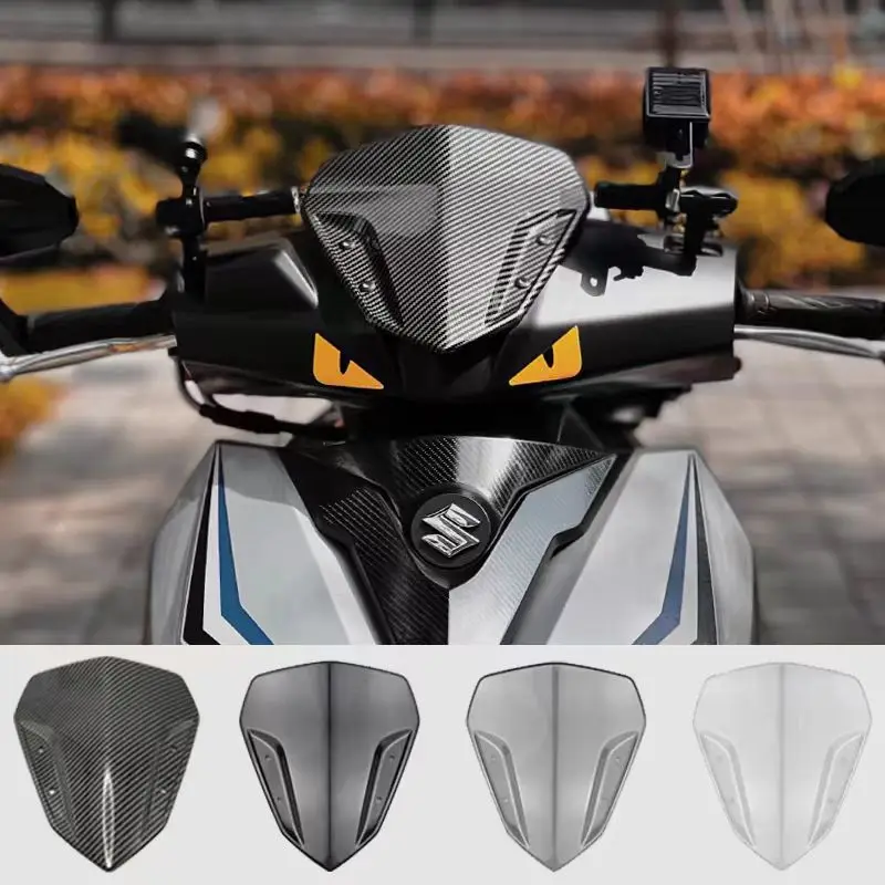 

For Yamaha NVX 155 SUZUKI UY 125 Scooter Accessories Motorcycle Wind Deflectors Windshield Black Gray 4 Color Windscreen