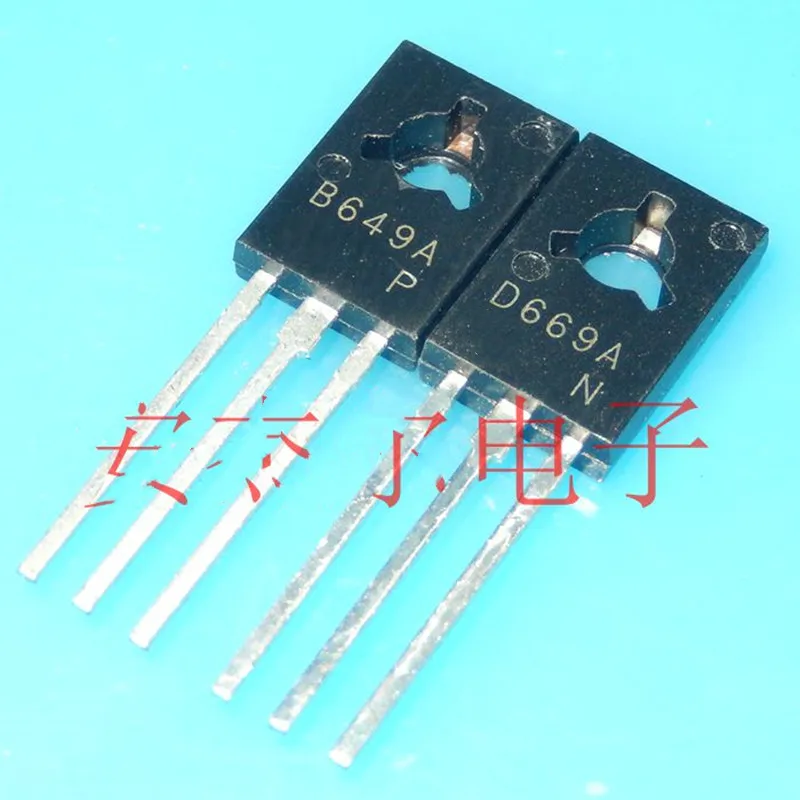 5pairs-20pairs 2SB649A+2SD669A TO126 B649A D669A TO-126 1.5A 160V Audio power amplifier pushes the transistor brand new original