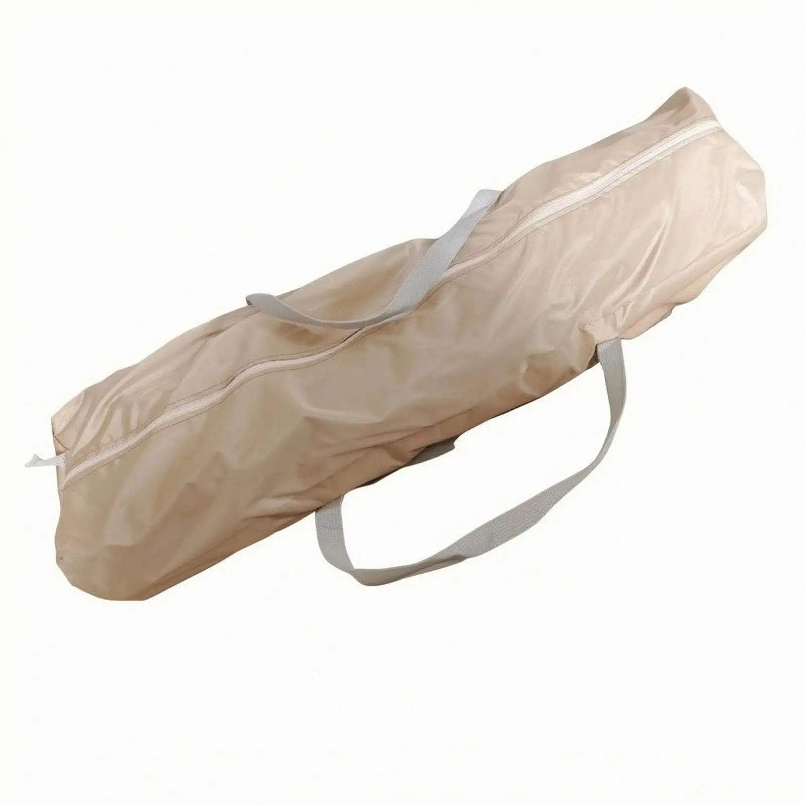 Tent Pole Bag Oxford Cloth Storage Pouch for Camping Canopy Parts with Full Length Zipper and Gray Handles for Easy Transport