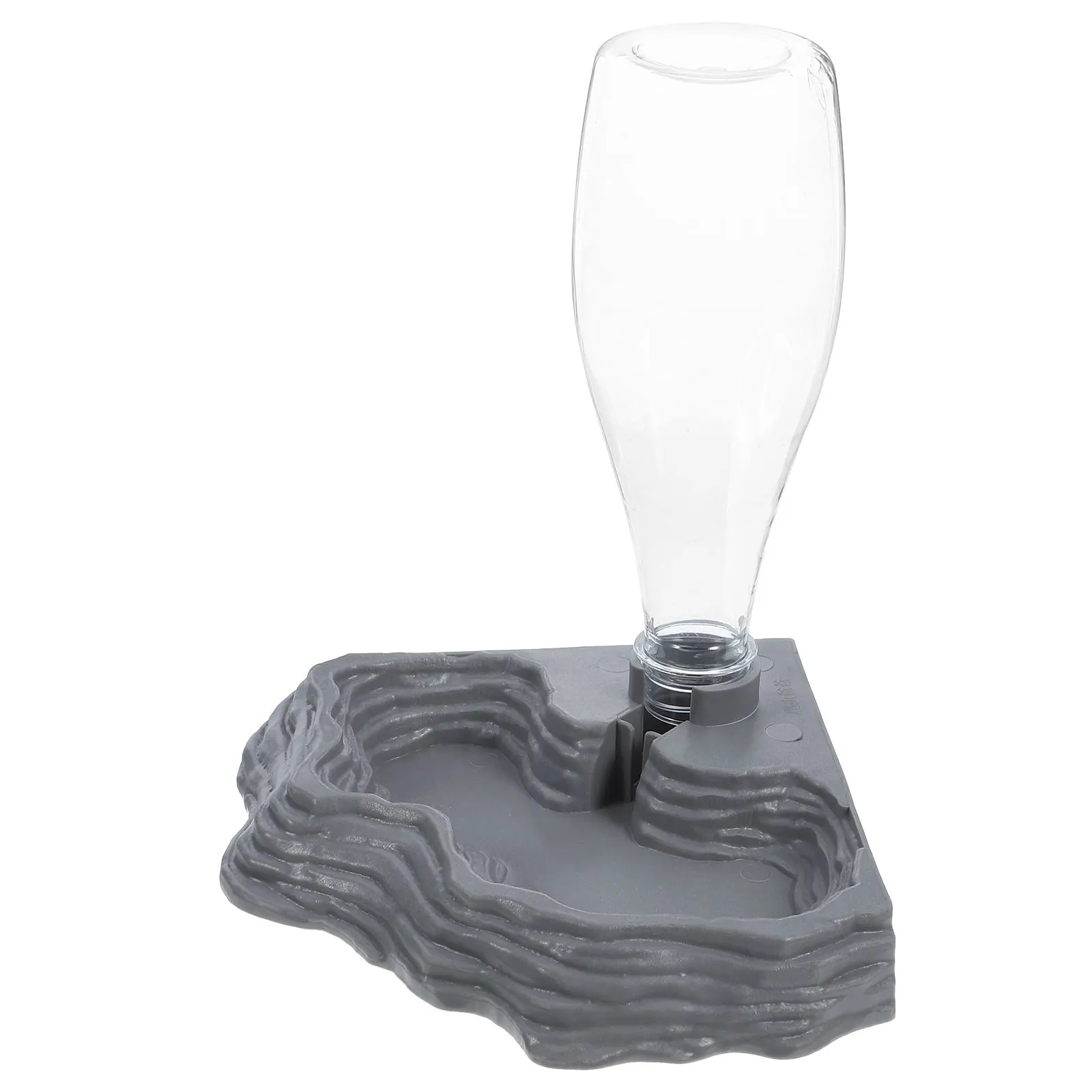 

Reptile Water Feeder Durable Plastic Automatic Drinking Fountain for Tortoise Lizard Reptiles Pet Tank Accessories