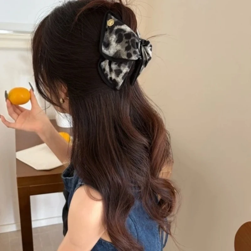 Grey Bow Print Tria… - image