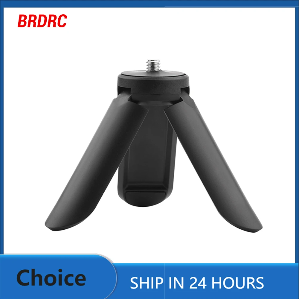 BRDRC Universal Desktop mini Tripod for DJI Pocket 3 Camera Handheld Gimbal Phone Stabilizer Holder Stand Base for Insta360