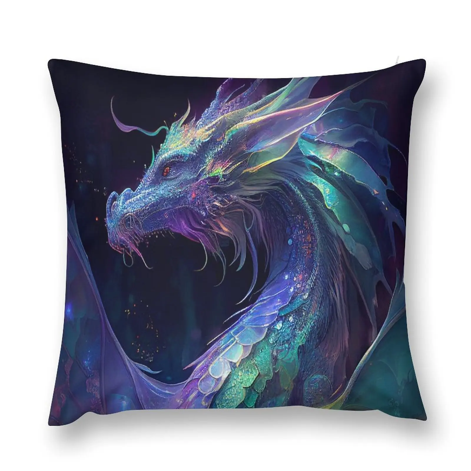 

Celestial Dragon Throw Pillow luxury decor Cushion Cover Set Bed pillowcases pillow