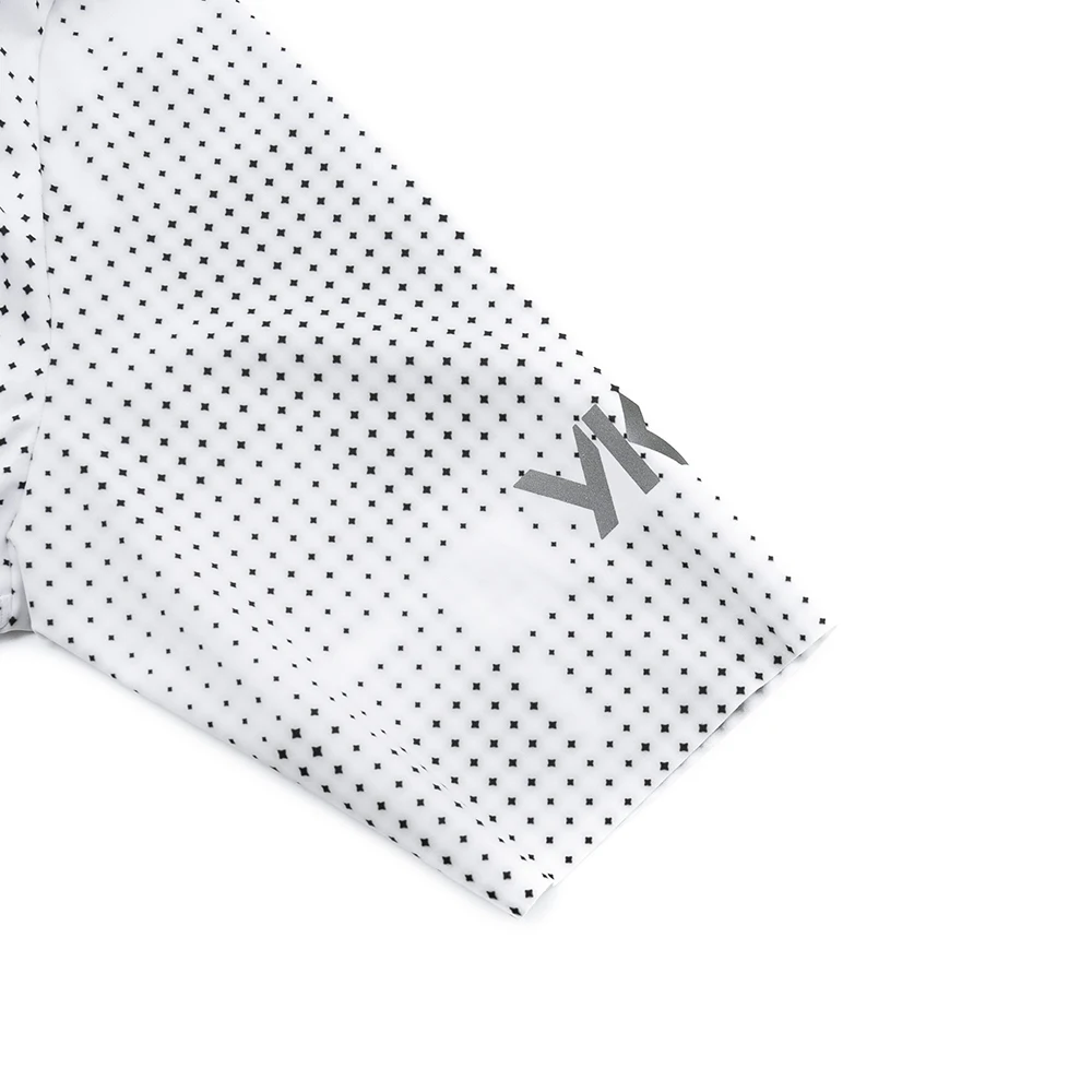YKYWBIKE UPF 50+ Herren Kurzarm-Radtrikot Nahtloses Rennrad-Shirt Fahrrad MTB Langarm-Radkleidung Atmungsaktiv – Detail 12