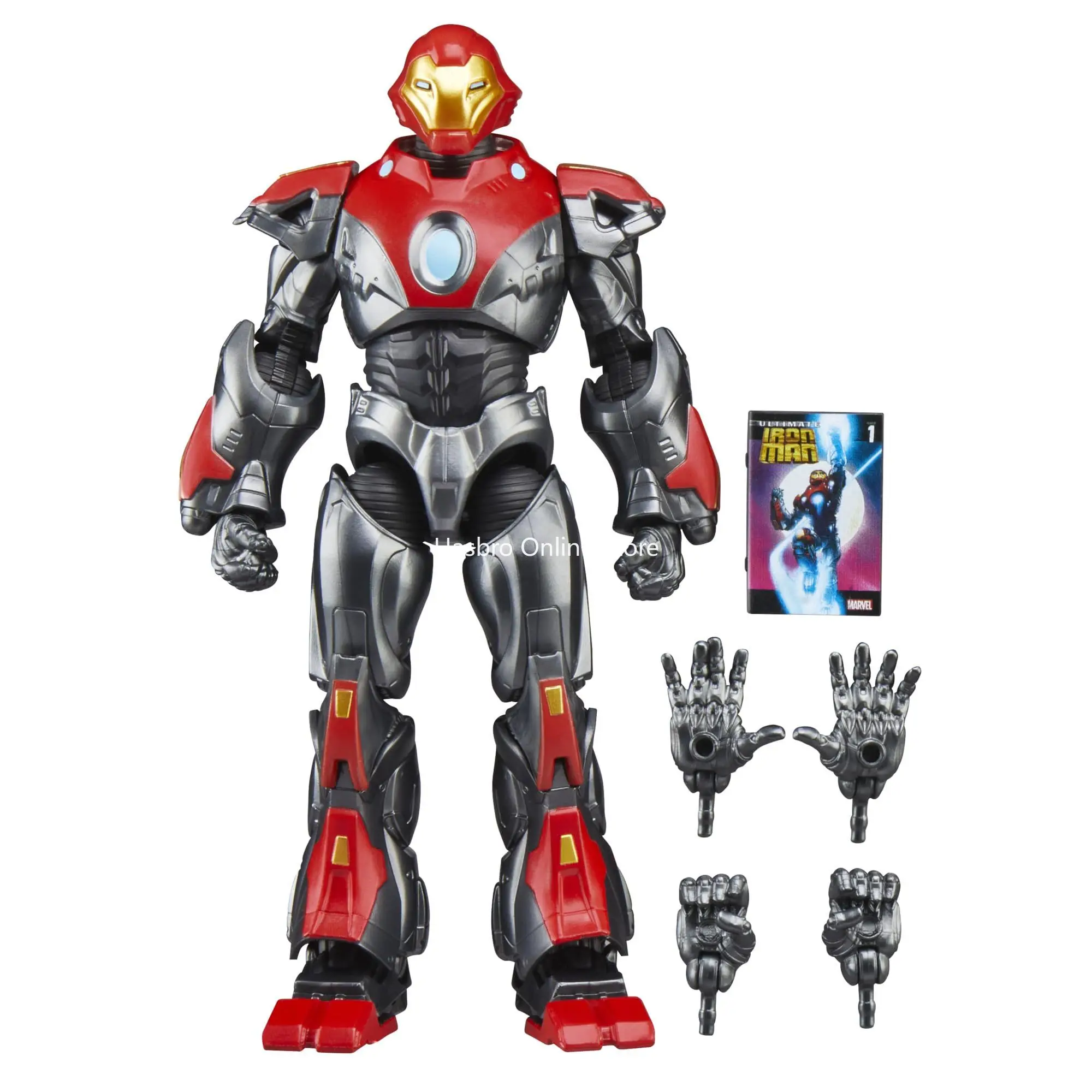 

Hasbro Marvel Legends Series Ultimate Iron Man, Comics-Inspired Collectible 6-Inch Scale Action Figure G1593