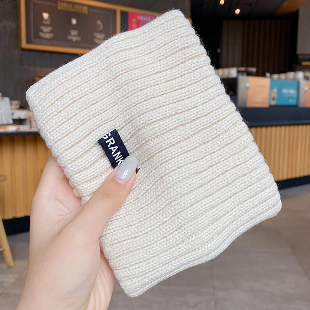 Wide Hair Band Fashion Hairband Woven Wide-edged Manual Hand-knitted Headband Decorative Comfortable Headwear Yarn Woolen