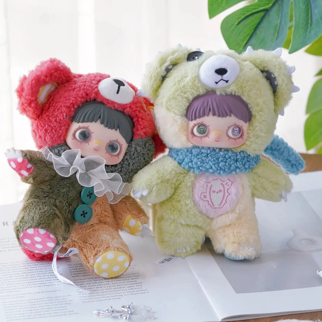 

MayMei Symbiote Neverland Plush Vinyl Blind Box V4 Toys Neverland Mystery Box Innovate Doll Vinyl Face Model Bag Pendant Gift