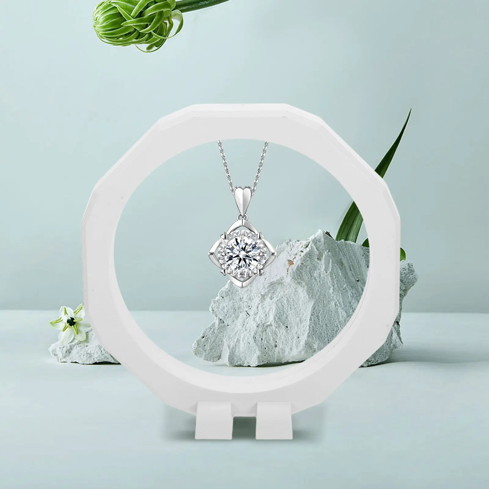 

Transparent Jewelry Display Stand 12.8Cm Clear 3D Floating Frame For Coins Medals Stamps Chips Memorial Items