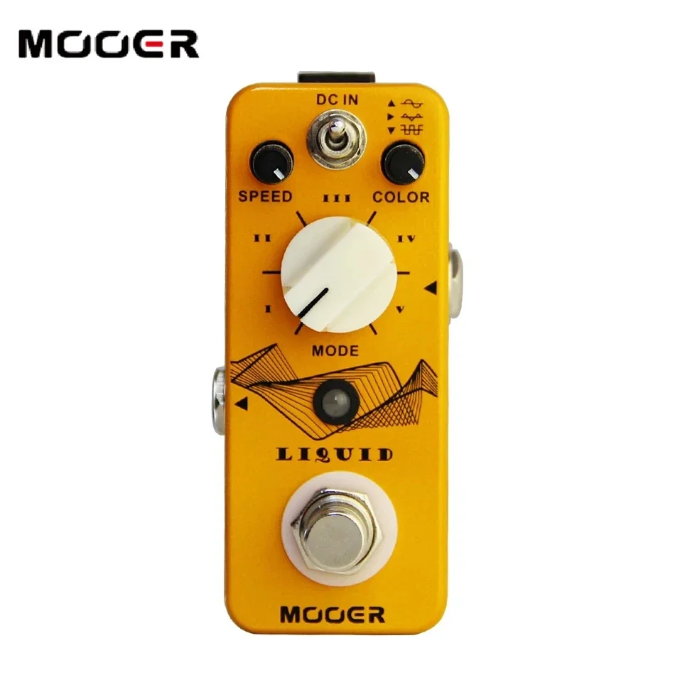 Mooer MPH2 Liquid Digital Phaser 5 Different Effects 3 Selectable Wave True Bypass Full Metal Shell Guitar Effect Pedal