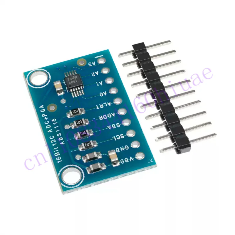 Small ADS1115 4-Channel 16-bit Precision Analog-to-Digital Converter ADC Development Board Module