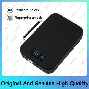 صندوق آمن بندقية بصمة الإصبع المحمول ، تخزين بندقية آمن للبندقية ، المنزل ، السيارة ، المال الأمان المصغر الذكي ، كلمة المرور الآمنة أفضل 8 صناديق مبيعات للبندقية مع خزنة - رقم 6