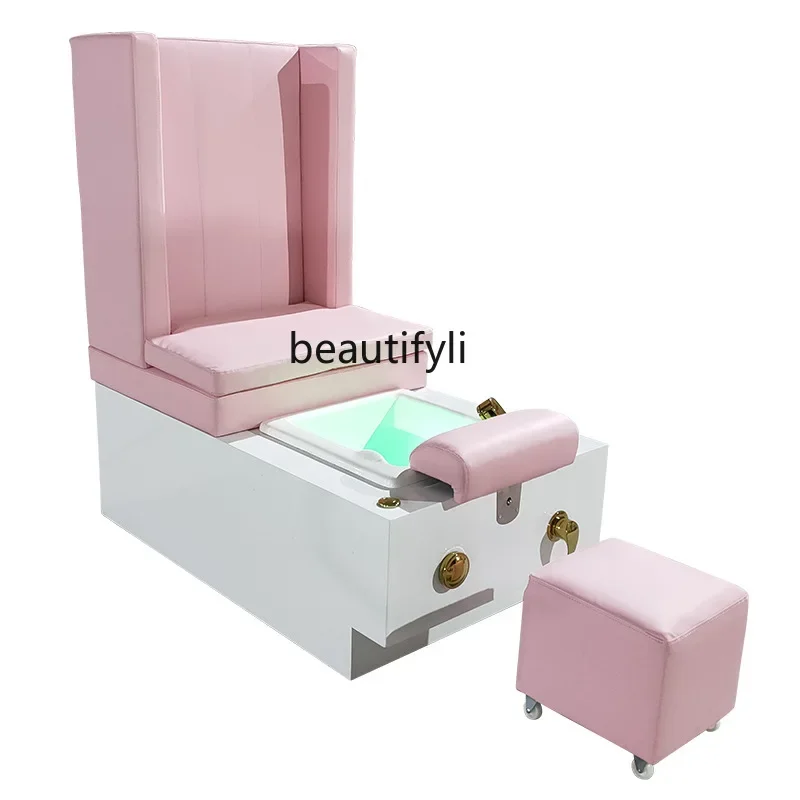 

Pedicure Sofa High-End Foot Bath Foot Massage Sauna Club Foot Bath Pedicure Chair Single Reclining Pedicure Sofa