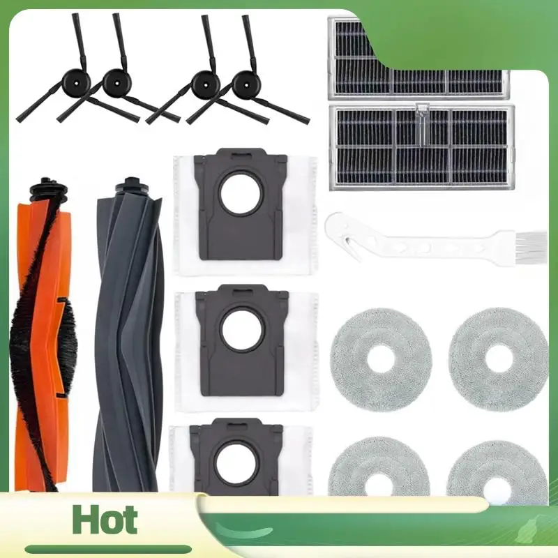 n95r-アクセサリー-dreame-x40-ウルトラロボット真空ブラシローラーモップパッドダストバッグ活性炭フィルターサイドブラシ