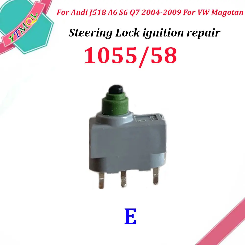 1 sztuk mikro przełącznik dla Audi J518 A6 S6 Q7 2004-2009 dla VW Magotan J764 4F0905852B/4F090585 2 blokada układu kierownicy naprawa zapłonu