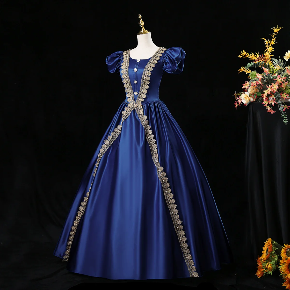 Historic Ball Gown Women Medieval Dresses Court Victorian Marie Birthday Party Gowns Masquerade Theater Halloween Abendkleider