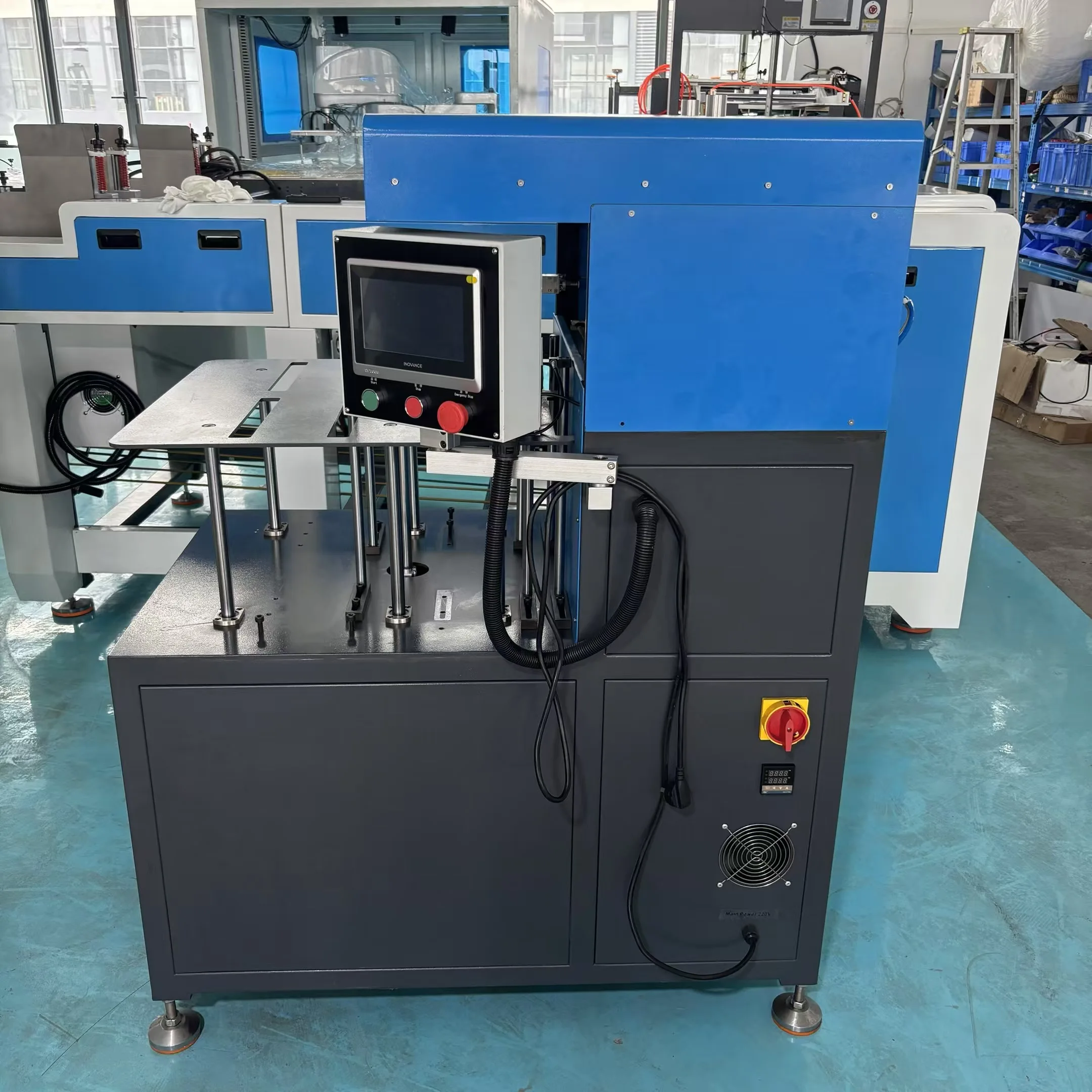 GN-590MG Magnet Iron Plate Pasting Machine Automatic Metal Plate Pasting Machine Iron Sheet Gift Box Making Machine
