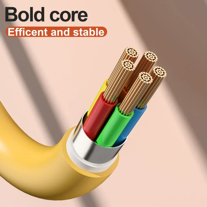 1-2 قطعة 60 واط شحن سريع مزدوج الرأس نوع-C كابل عالمي USB C إلى USB C عالية السرعة نقل البيانات سلك شاحن الهاتف